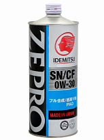 IDEMITSU Масло моторное синтетическое ZEPRO TOURING PRO 0W30 SN 1л